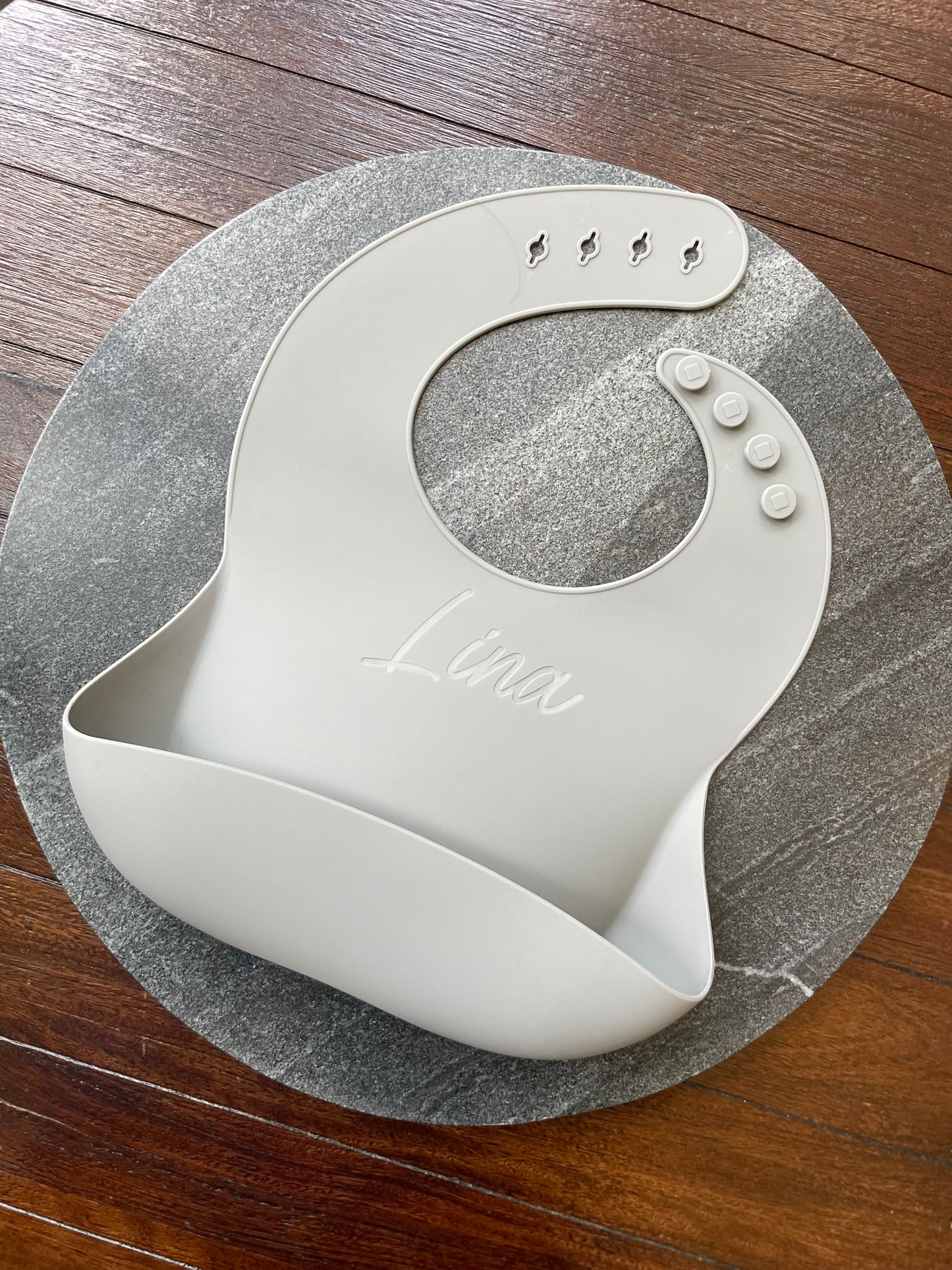 Personalized Silicone Feeding Bib