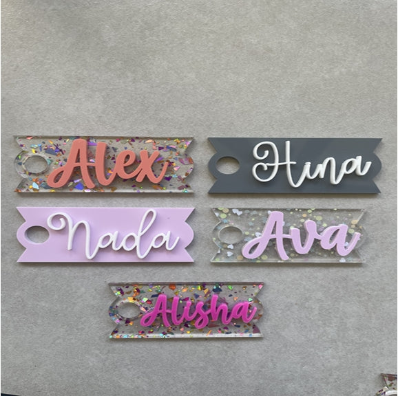 Acrylic Personalized Stanley Name Tag