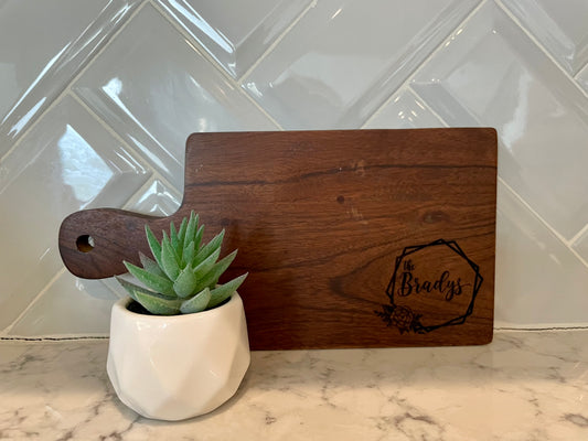 Personalized Engraved Serving Board
