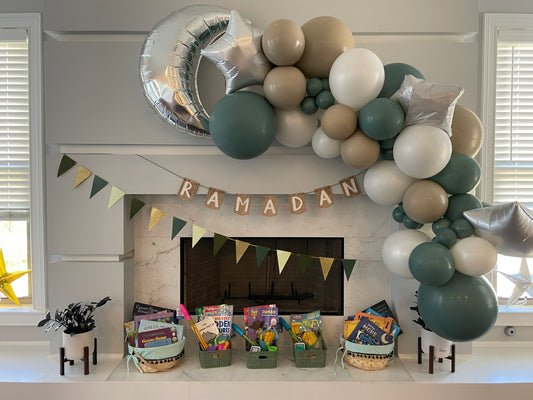 Laser-Cut Geometric “RAMADAN” Banner