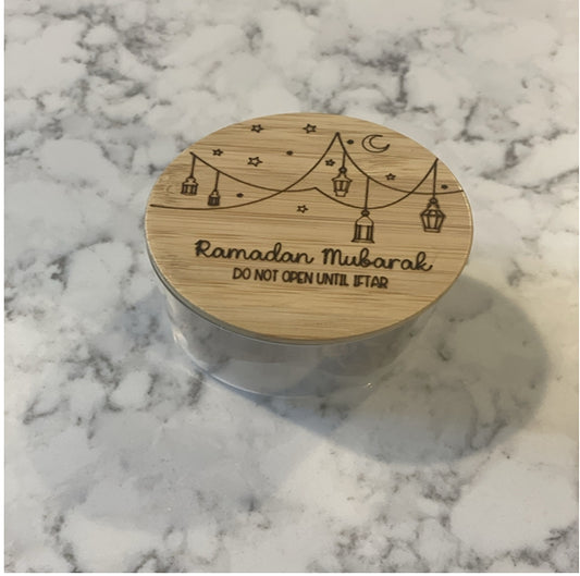 Ramadan Mubarak Jar Lid